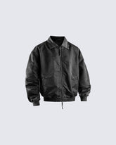 Washed Zip-Up Cotton Jacke