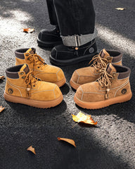Chunky Plush Martin Boots
