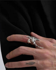 New Abstract Irregular Creative Ring