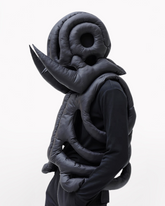 Alien 3D Hollow Skeleton Cotton Vest and Hood (Sold Separately)