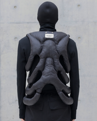 Alien 3D Hollow Skeleton Cotton Vest and Hood (Sold Separately)
