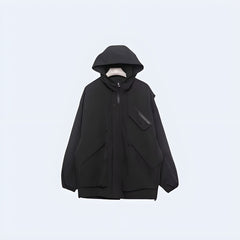 Cargo Jacket With Hood