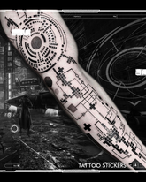Cyberpunk Arm Tattoo