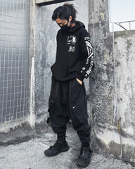 Cyberpunk Hannya Ninja Hoodie