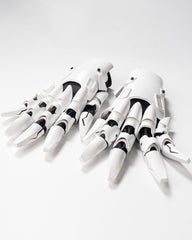 Cyberpunk Mechanical Knight Hand Gloves