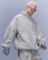 Cyberpunk Outfits High-Street Oversized Pullover Sweatshirt