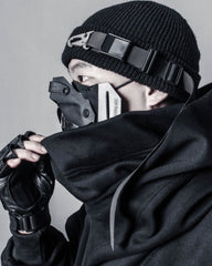 Cyberpunk Tactical Metal Knit Hat
