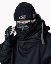 Cyberpunk Tactical Metal Knit Hat