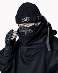Cyberpunk Tactical Metal Knit Hat