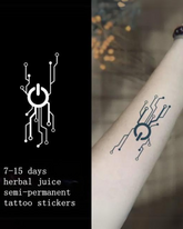 Circuit Ideas Cyberpunk Tattoo