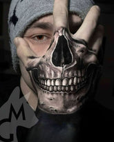 Cyberpunk Skeleton Hand Tattoo