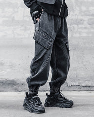 Streetwear Loose Black Denim Y2K Jeans
