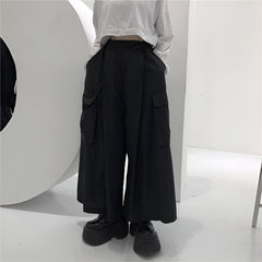 Black Hakama Pants Women