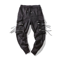 Zipper Pockets Techwear Joggers
