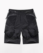Functional Zipper Pockets Cargo Shorts