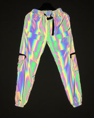Functional Laser Colorful Reflective Pants