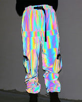 Functional Laser Colorful Reflective Pants