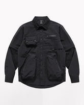 Functional Multi-Pocket Detachable Sleeve Shirt