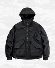 Functional Multi-pocket Hooded Jacket