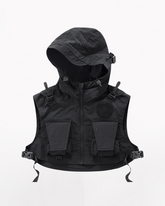 Functional Cropped Cargo Vest