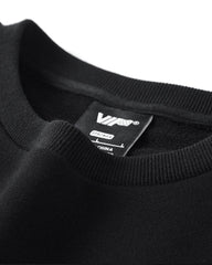 Functional Patchwork Pullover Sweatshirt
