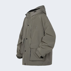 Double Layer Zip Hoodie