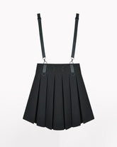 JK Style Pleated Suspender Skirt