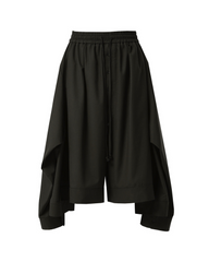 Japanese Deconstructed Shirt Look Hakama Pants