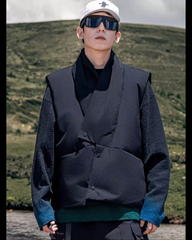 Japanese Style Outdoor Winter Unisex Puffer Vest