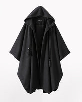 Long Cape Hooded Coat