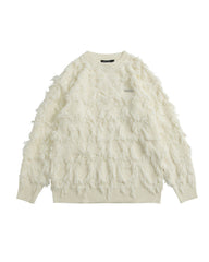 Streetwear Loose Lazy Style Tassel Sweater