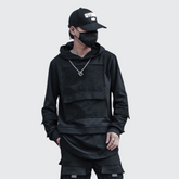 Hooded Black Sweatshirt