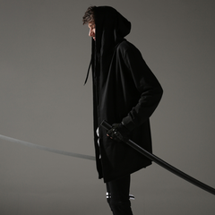 Long Hooded Sweatshirt