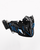 Mechanical Ninja Glowing Half Face Mask