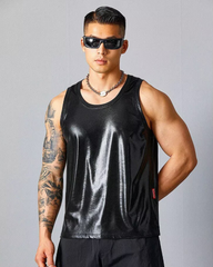 Men's Tank Top High Elastic Soft Sports Muscle Shirt