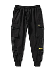 High-Street Black Cargo Pants