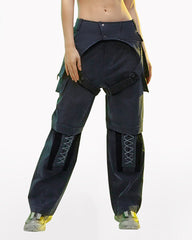 Cyberpunk Outfits Operative Detachable Two-Piece Pants