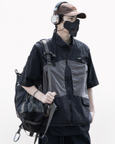 Outdoor Functional Stand Collar Cargo Vest