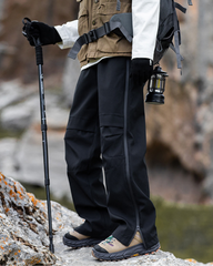Outdoor Hiking Side Zipper Paratrooper Pants