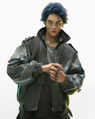Cyberpunk Outfits Shadow Patrol Corduroy Jacket
