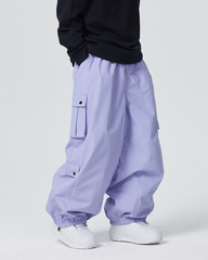 Ski Wear Baggy Snowboard Cargo Snow Pants - Unisex