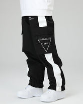 Ski Wear Neon Reflective Cargo Snow Pants -Unisex