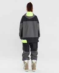 Ski Wear Snowboarding Patchwork Snow Suit -Unisex