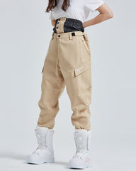 Ski Wear Slim Snowboard Cargo Snow Pants -Unisex
