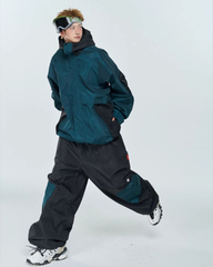 Ski Wear Thickened 3L Waterproof Snow Jacket&Pants Suit -Men's(Single Unit Available)