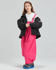Ski Wear Waterproof Rabbit Ears Kids Snow Suit