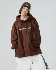 Ski Wear Outdoor Fleece-lined Comfort Hoodie - Men's