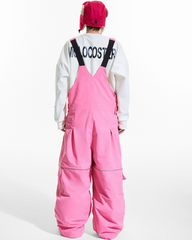 Ski Wear Snowboard Gear Reflective Stripe Ski Bibs - Unisex
