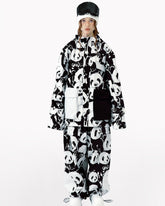 Ski Wear Panda Jacket&Bibs Snow Suit -Unisex (Single Unit Available)