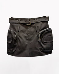 Spicy Girl Cargo Mini Skirt